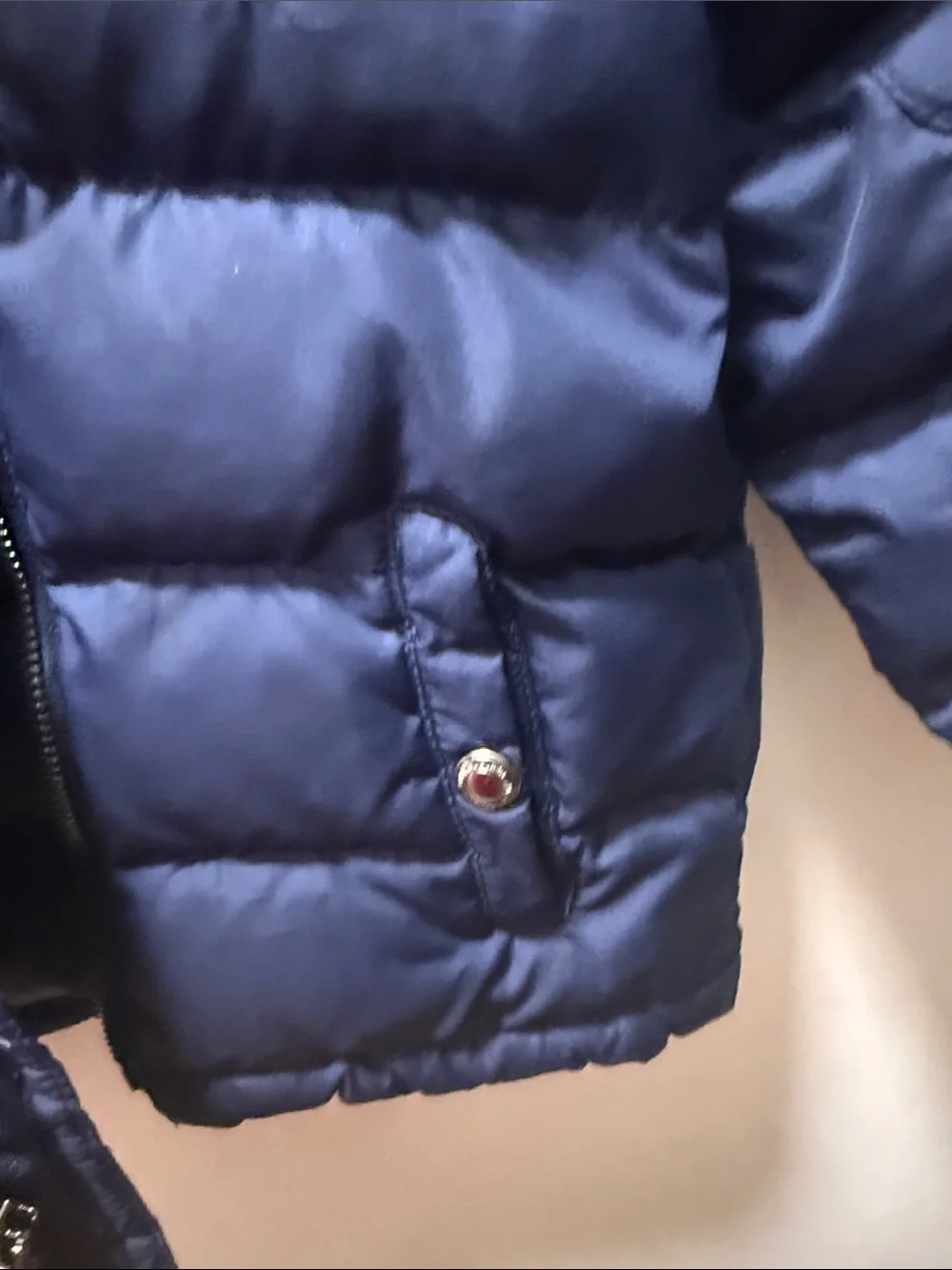 Polo by Ralph Lauren Kids Navy Hooded Puffer Coat